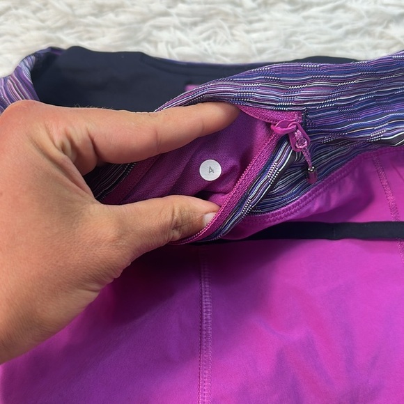 Lululemon Speed Short Ultra Violet / Space Dye Twist Ultra Violet Multi / Naval - Picture 5 of 6